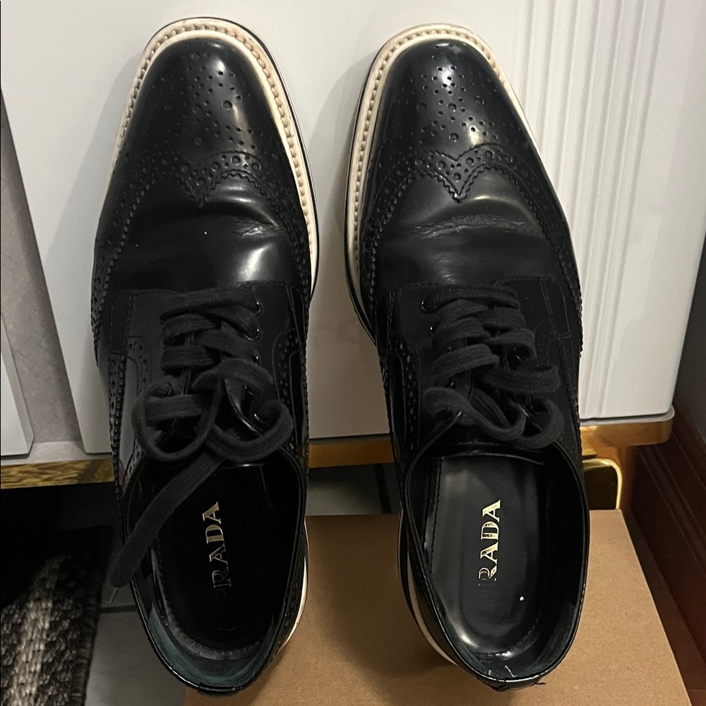 Black Brogue Men's Shoes